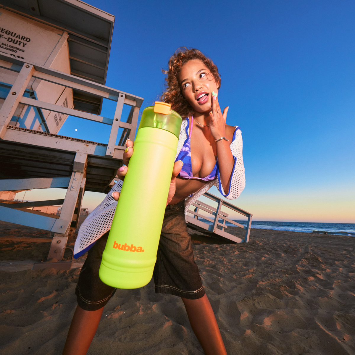 bubba 18 oz DualSip Insulated Stainless Steel Water Bottle - Ocean Energy - US 6438