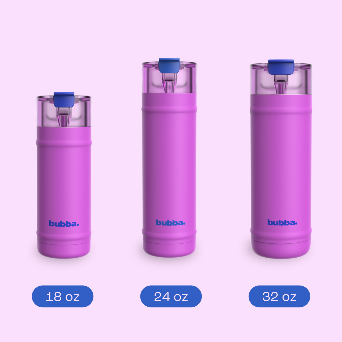 bubba 32 oz DualSip Insulated Stainless Steel Water Bottle - Mood Booster - US 6389