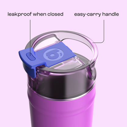bubba 32 oz DualSip Insulated Stainless Steel Water Bottle - Mood Booster - US 6389