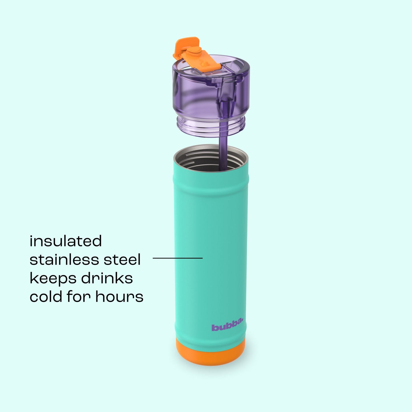 bubba 24 oz DualSip Insulated Stainless Steel Water Bottle -  Field Trip - US 4017