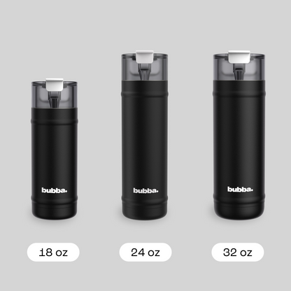 bubba 18 oz DualSip Insulated Stainless Steel Water Bottle -  Office Siren - US 1419