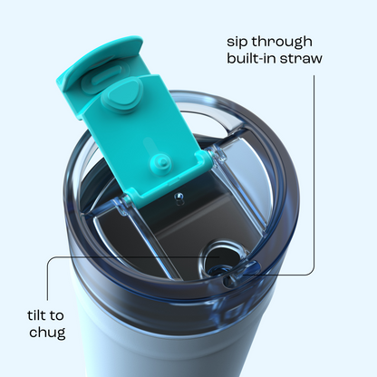 bubba 32 oz DualSip Insulated Stainless Steel Water Bottle - Daydreamin - US 3801