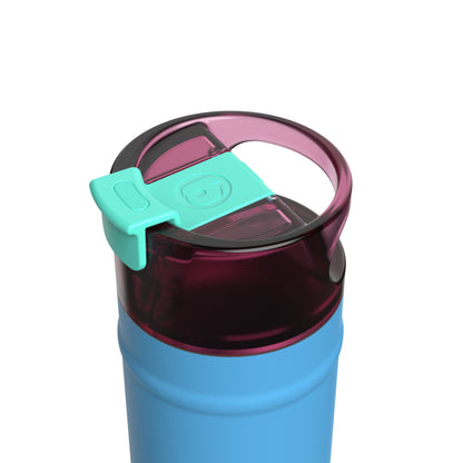 bubba 24 oz DualSip Insulated Stainless Steel Water Bottle - Blue Ribbon - US 2845