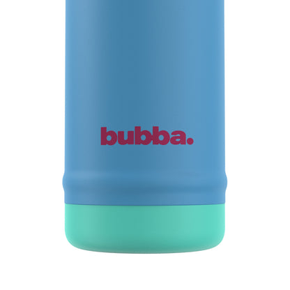 bubba 24 oz DualSip Insulated Stainless Steel Water Bottle - Blue Ribbon - US 2845