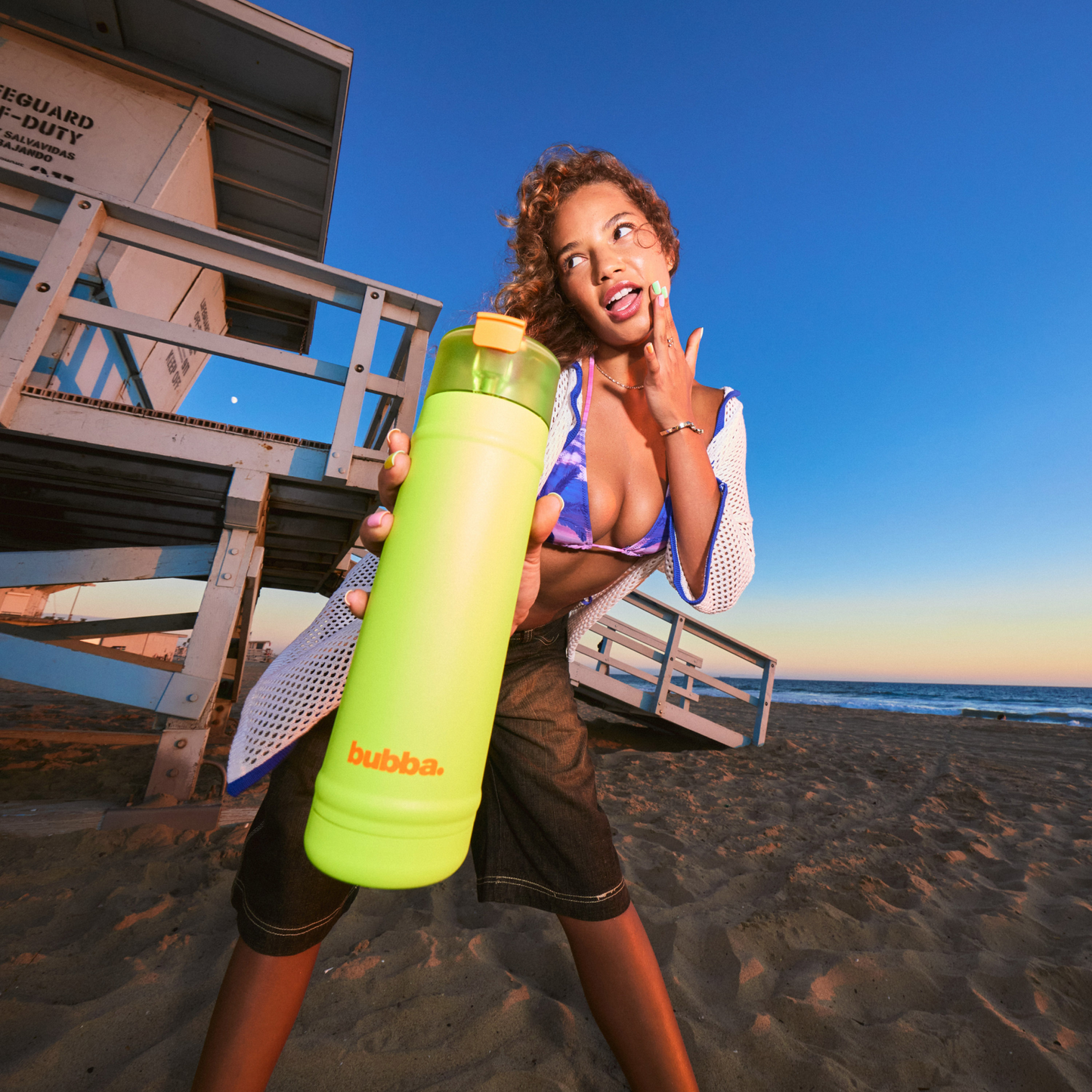bubba 18 oz DualSip Insulated Stainless Steel Water Bottle - Ocean Energy - US 6438