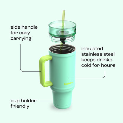 40 oz Insulated Tumbler - Tropical Eclipse - US 8894