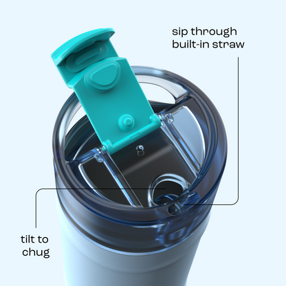 bubba 18 oz DualSip Insulated Stainless Steel Water Bottle - Daydreamin - US 5909