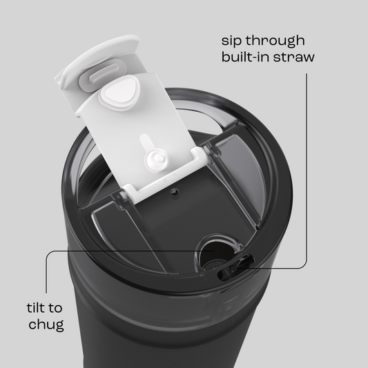bubba 32 oz DualSip Insulated Stainless Steel Water Bottle - Office Siren - US 5538