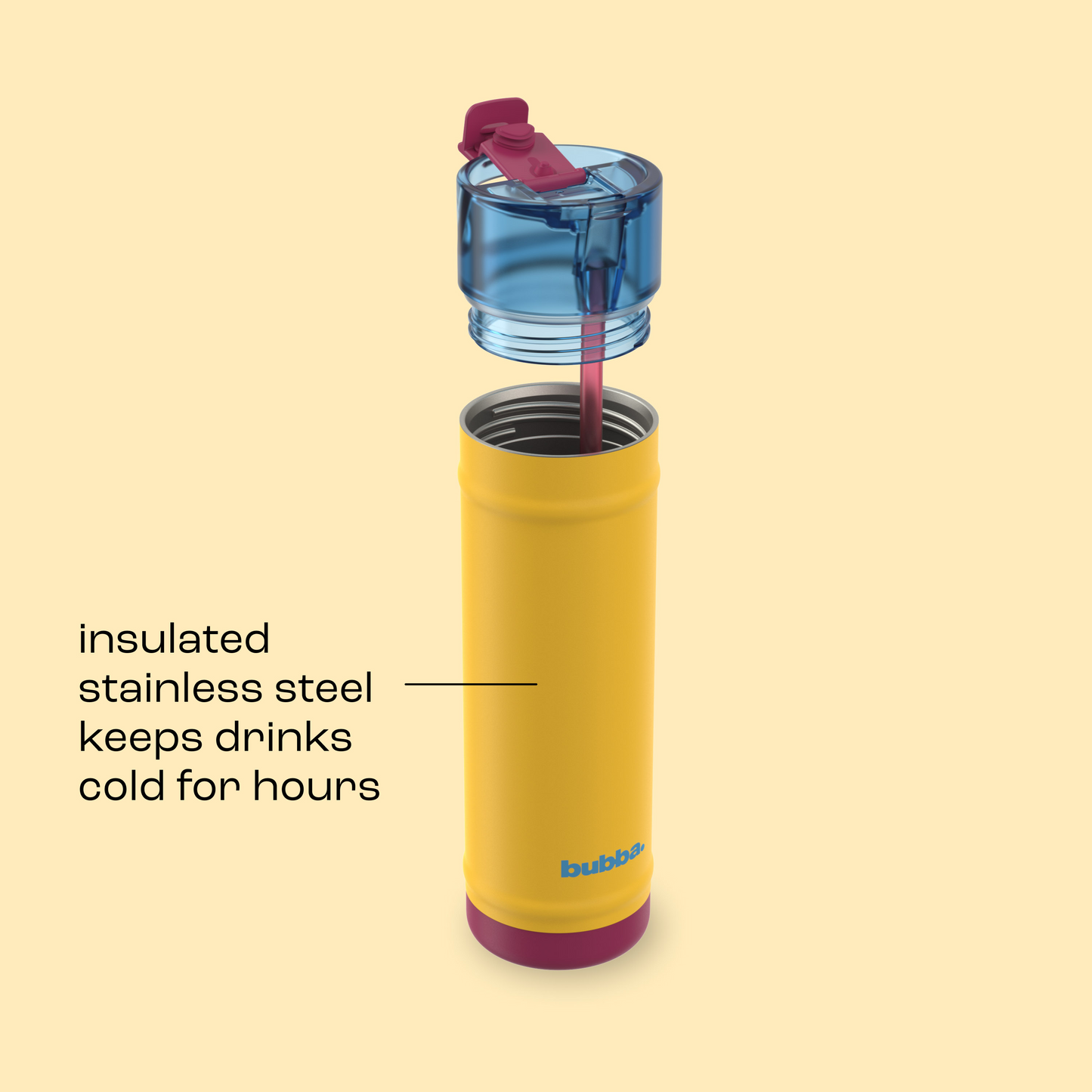 bubba 24 oz DualSip Insulated Stainless Steel Water Bottle - Spirit Week - US 6725