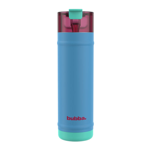 bubba 24 oz DualSip Insulated Stainless Steel Water Bottle - Blue Ribbon - US 2845