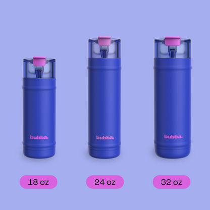 bubba 18 oz DualSip Insulated Stainless Steel Water Bottle - Ocean Energy - US 6438