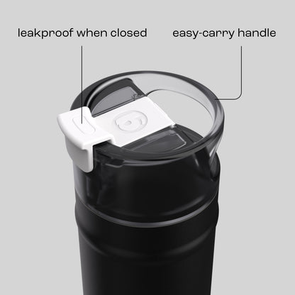 bubba 24 oz DualSip Insulated Stainless Steel Water Bottle - Office Siren - US 6226